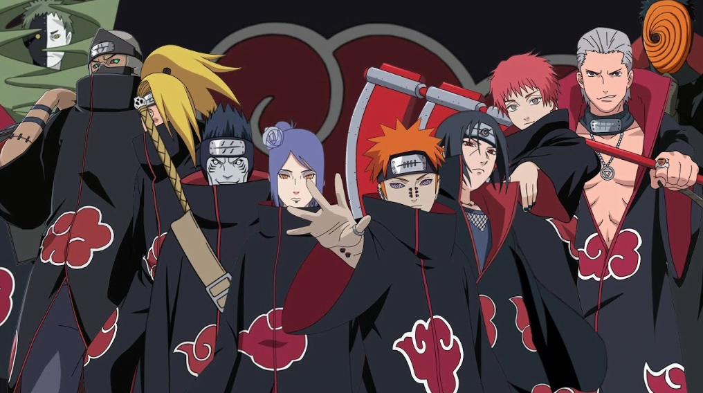 A MORTE DE CADA UM DOS MEMBROS DA AKATSUKI