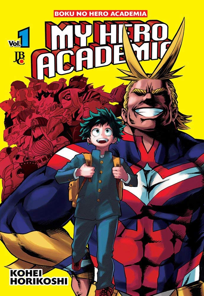 Capa My Hero Academia Vol 01